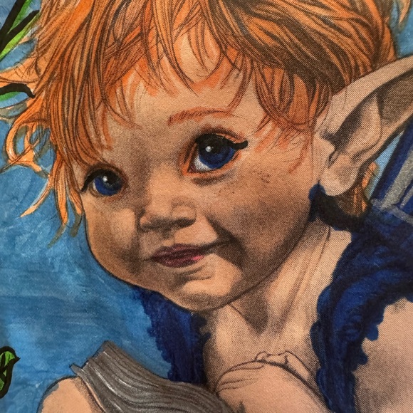 Whimsical Fairy Art Portrait - Picture 2 of 2